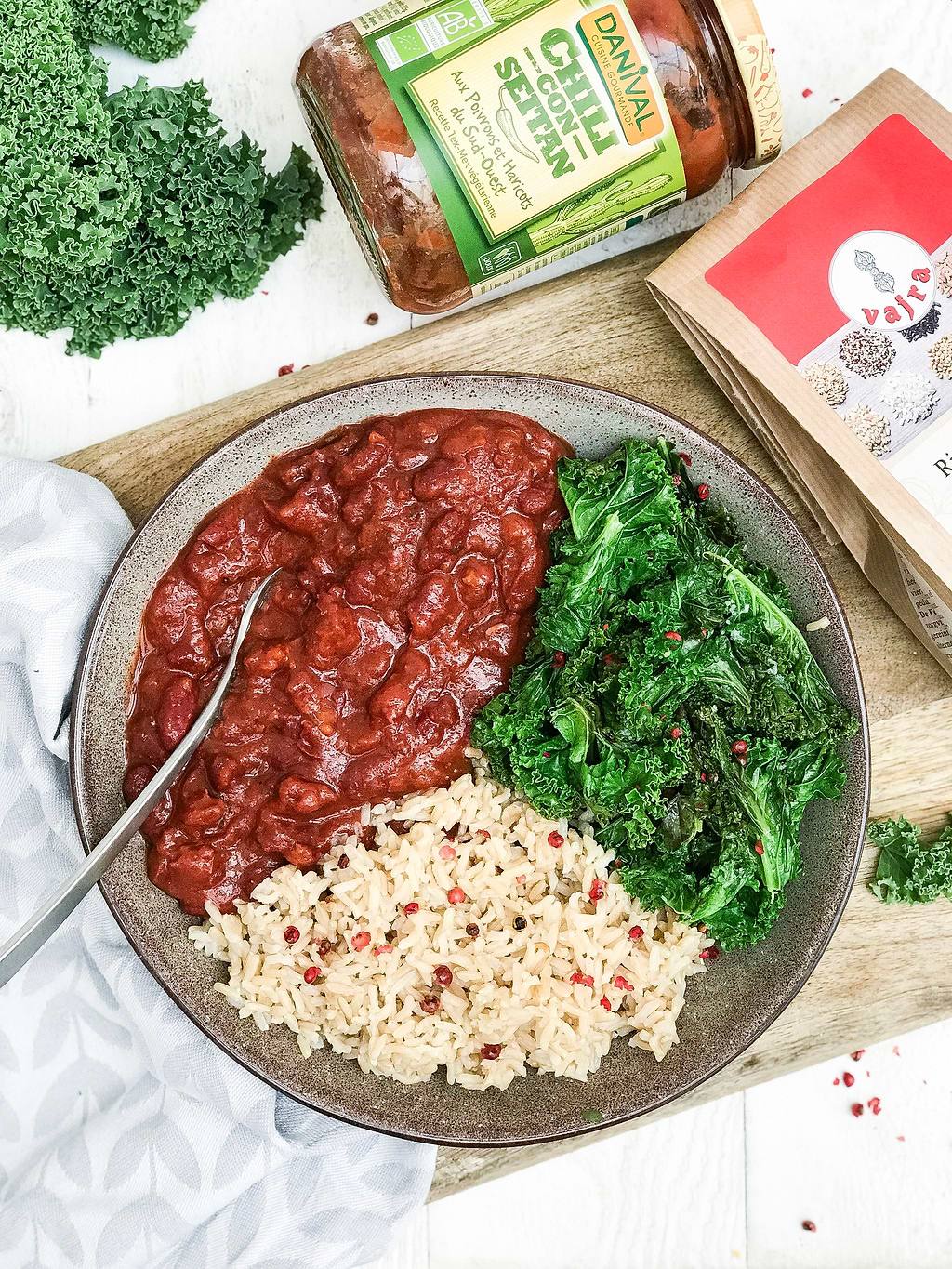 Bouddha Bowl riz & seitan